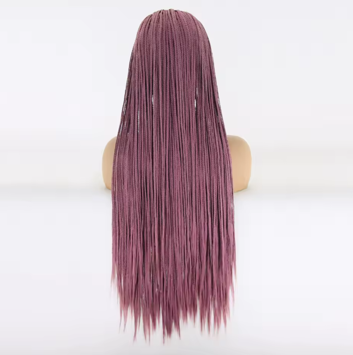 Pink Braided Wig