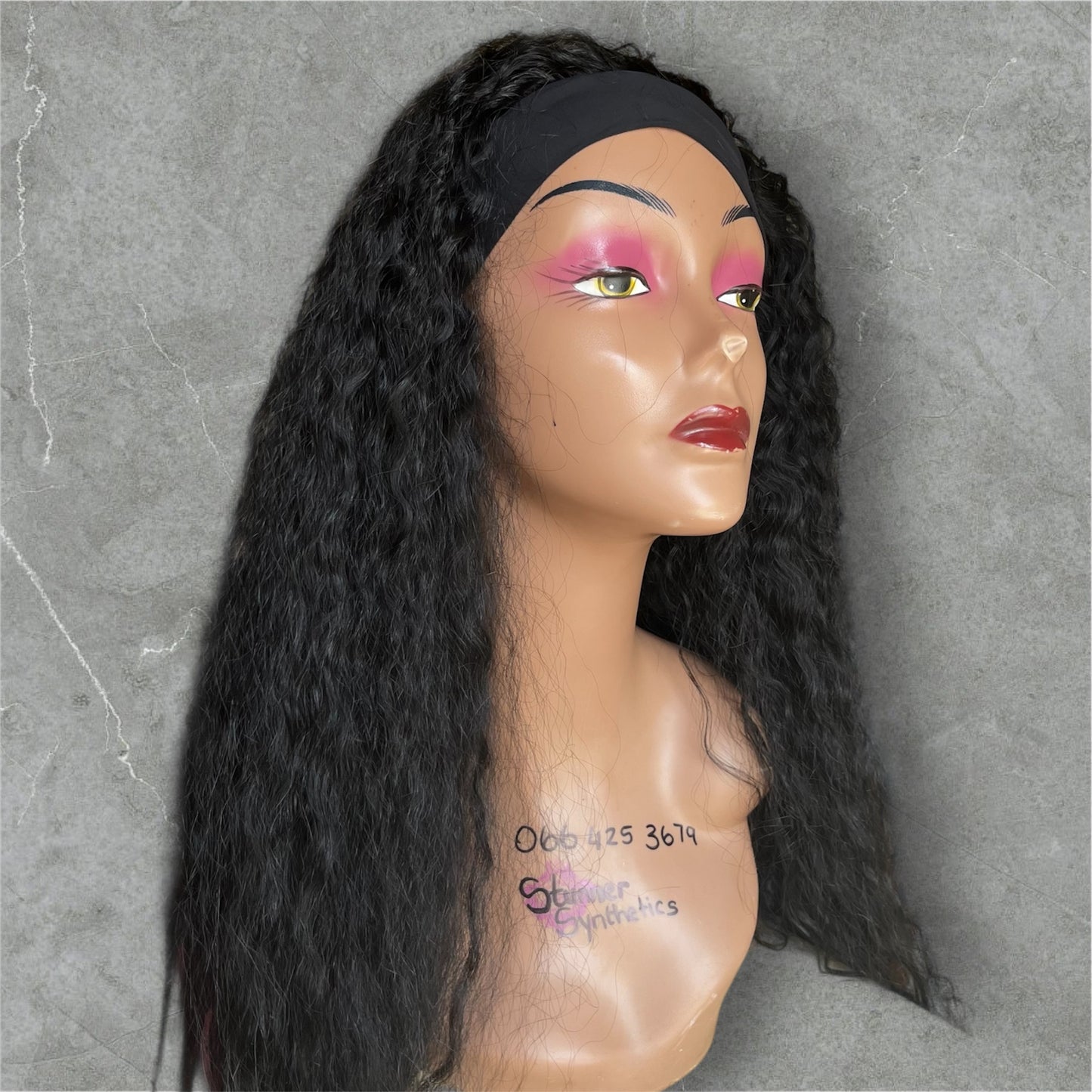 Curly Headband wig