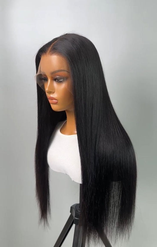 30 inch human hair full frontal