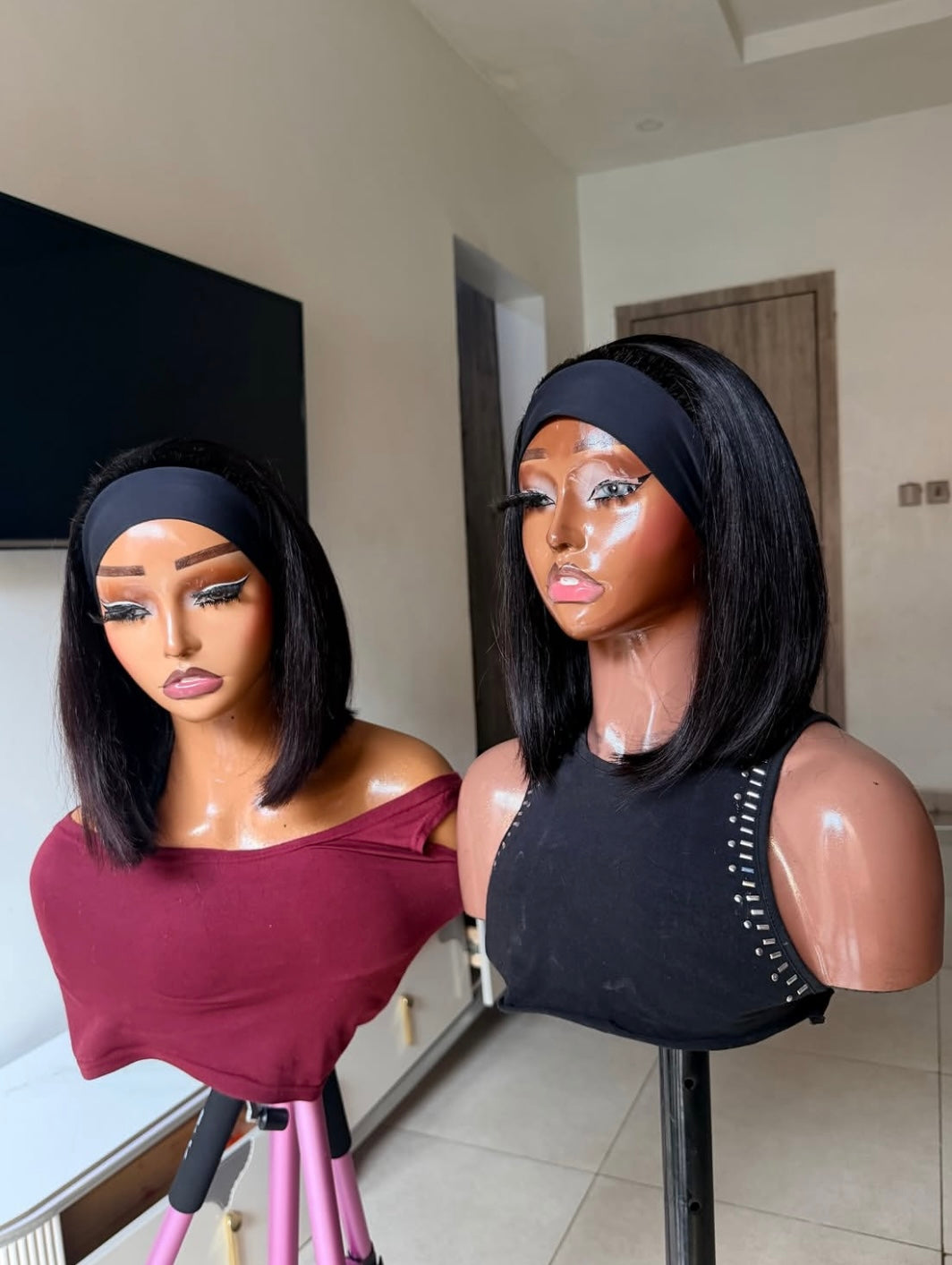 Headband Bob wig