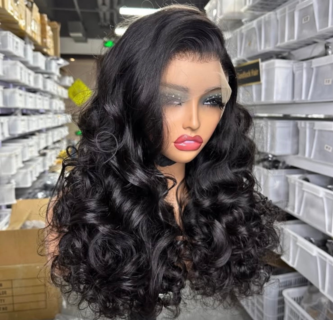 Curly 16” frontal