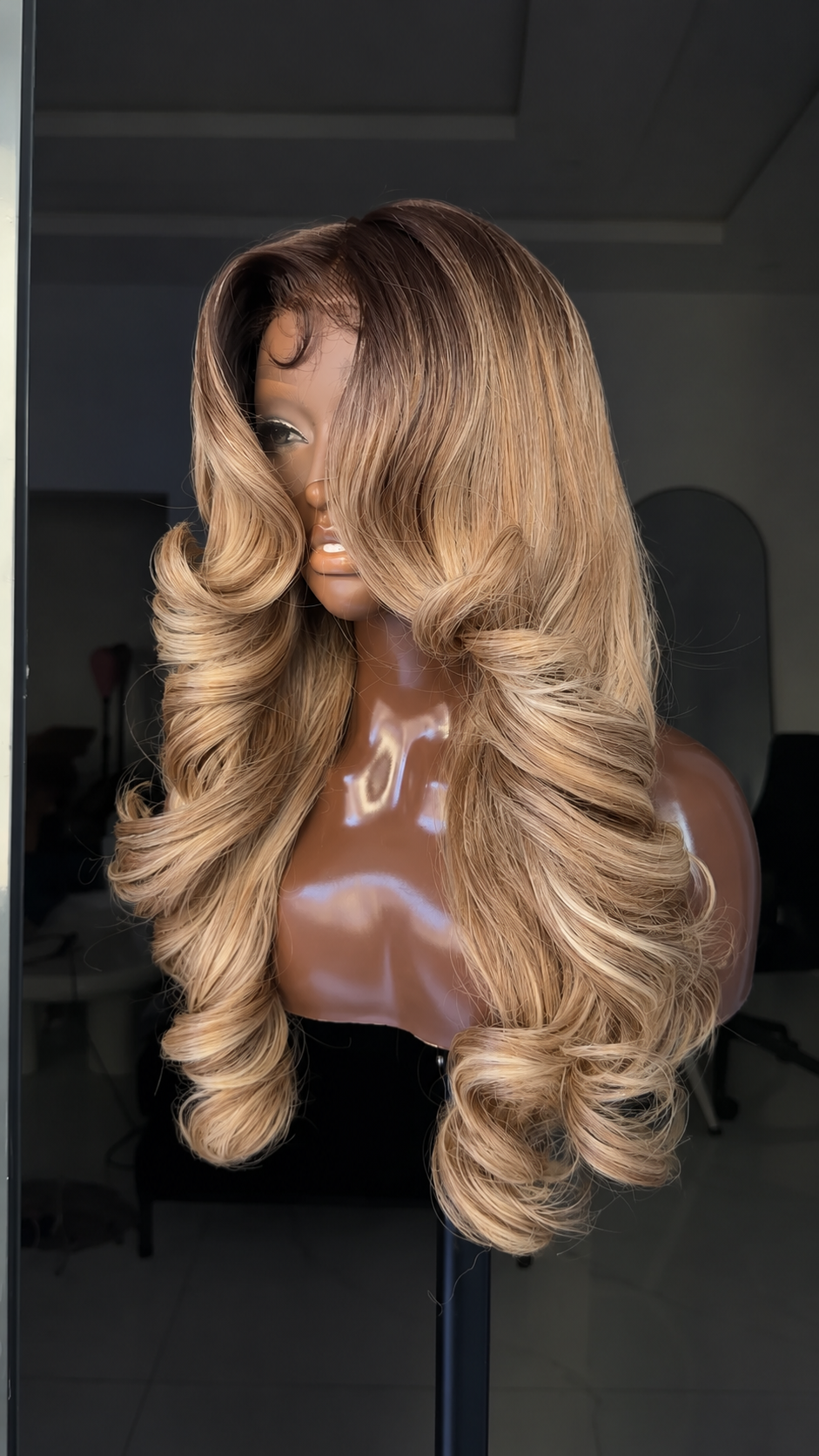 24 inch HD OMBRÉ BLONDE