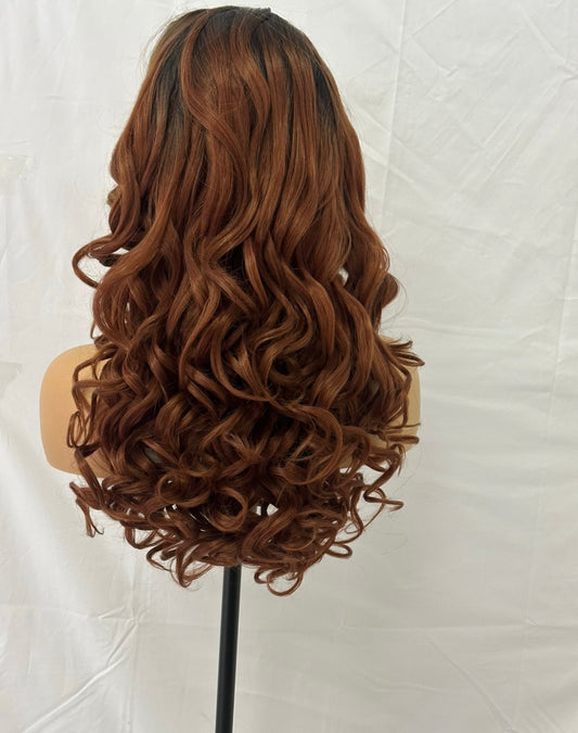 Burnt Orange Latisha wig