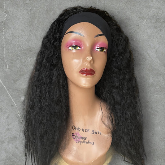 Curly Headband wig