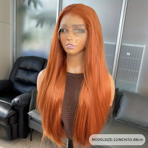 GInger Full frontal Bone staight