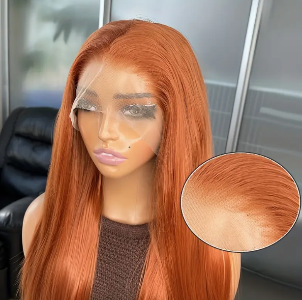 GInger Full frontal Bone staight