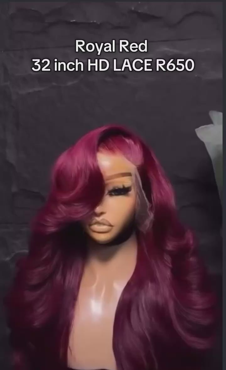 Red  Ruby Bodywave